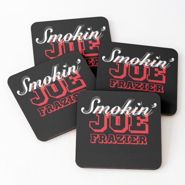 Item preview, Smokin’ Joe Frazier Tribute – Smokey Typography Design designed and sold by simpledarkwavewisdom.