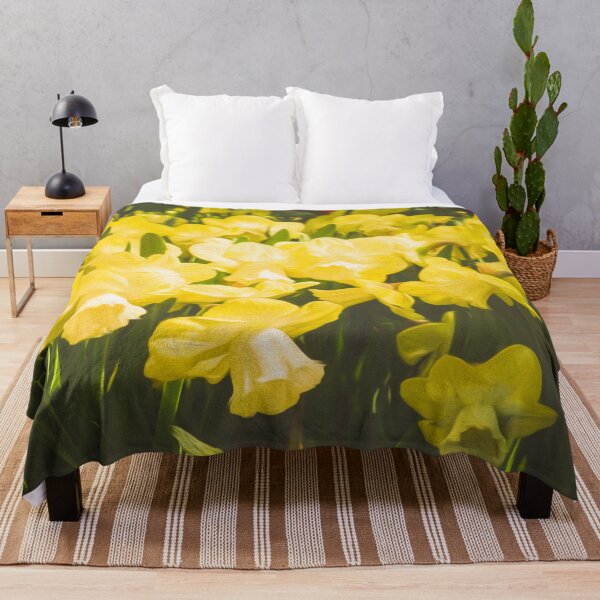 Item preview, Impressions of Gardens - Golden Daffodil Blooms designed and sold by Georgia Mizuleva.