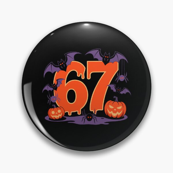 Item preview, 67 Spooky Halloween Craze Pumpkin Bats Spiders Creepy Funny designed and sold by w1ckerman.