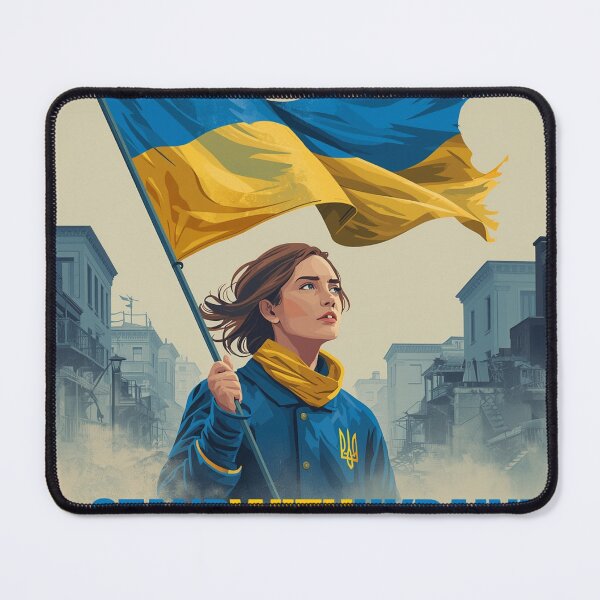 Item preview, Ukrainian Indomitability. Stand With Ukraine designed and sold by Kitty Kat.
