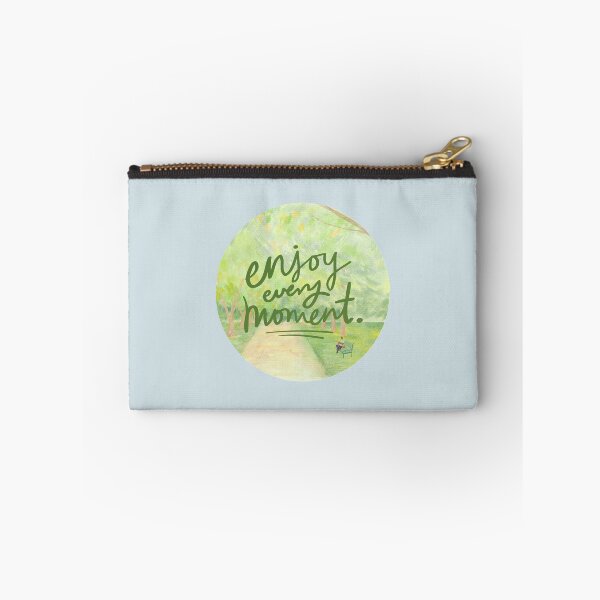 Item preview, Enjoy Every Moment Circle Scenic Nature Design designed and sold by Studio Sonder.