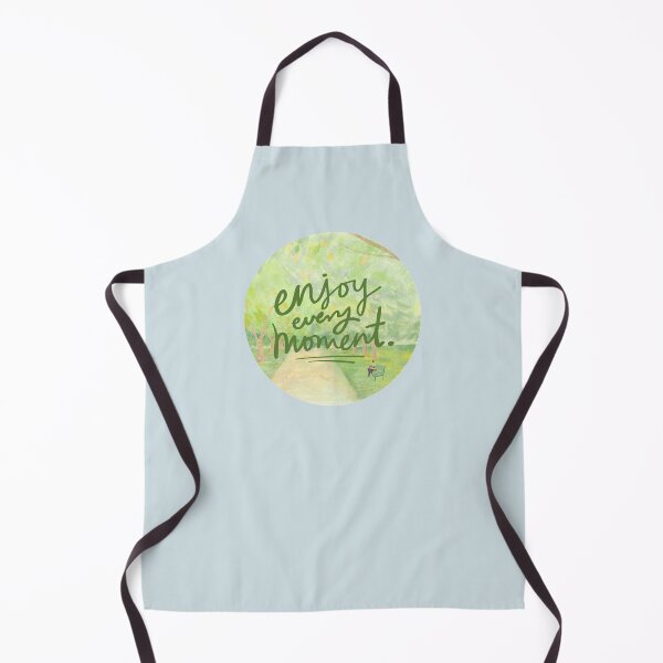 Item preview, Enjoy Every Moment Circle Scenic Nature Design designed and sold by Studio Sonder.