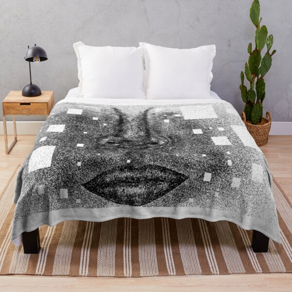 Item preview, Dotted Blind Eye – Abstract Vision Art with Minimalist Dots Design designed and sold by dilupshop.