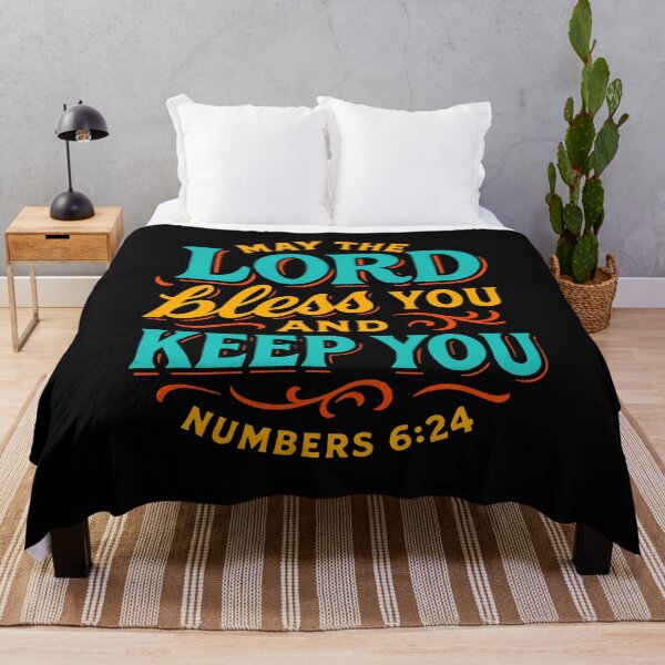 Item preview, Numbers 6:24 May The LORD Bless You And Keep You designed and sold by plushism.