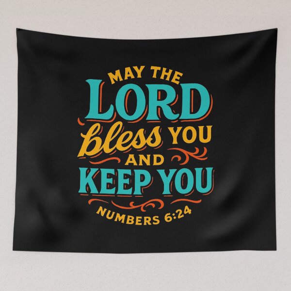 Item preview, Numbers 6:24 May The LORD Bless You And Keep You designed and sold by plushism.
