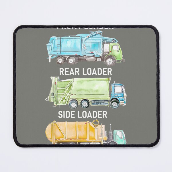 Item preview, Watercolor Garbage Trucks: Front, Rear, Side Loader Trio By Merch, Limited Edition, Perfect Gift Fo designed and sold by Madison Leblanc.