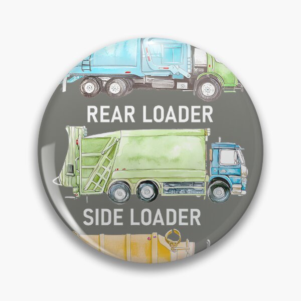 Item preview, Watercolor Garbage Trucks: Front, Rear, Side Loader Trio By Merch, Limited Edition, Perfect Gift Fo designed and sold by Madison Leblanc.