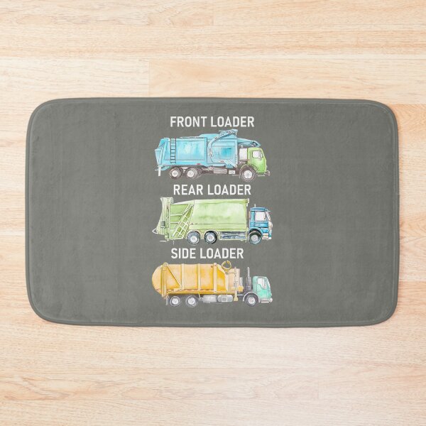 Item preview, Watercolor Garbage Trucks: Front, Rear, Side Loader Trio By Merch, Limited Edition, Perfect Gift Fo designed and sold by Madison Leblanc.