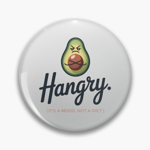 Item preview, Comic Avocado Character Showing Food Frustration designed and sold by SplashTastic.