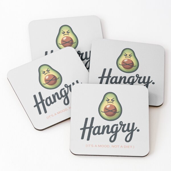 Item preview, Comic Avocado Character Showing Food Frustration designed and sold by SplashTastic.