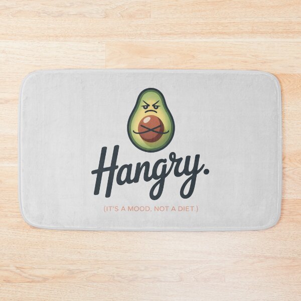 Item preview, Comic Avocado Character Showing Food Frustration designed and sold by SplashTastic.