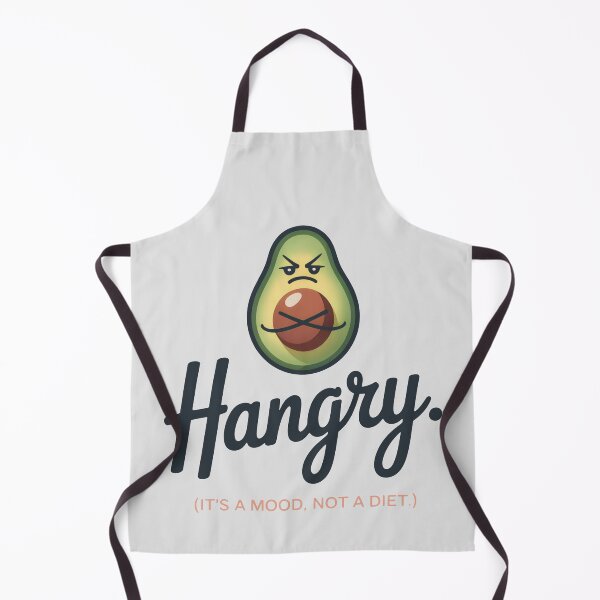 Item preview, Comic Avocado Character Showing Food Frustration designed and sold by SplashTastic.