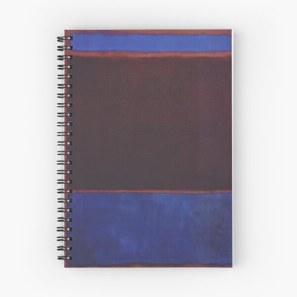 Item preview, No. 3 (bright Blue, Brown, Dark Blue On Wine) - 1962 By Mark Rothko designed and sold by ERRGWE.
