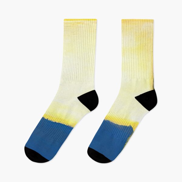Item preview, No. 6 (yellow, White, Blue Over Yellow On Gray) - 1954 By Mark Rothko designed and sold by ERRGWE.