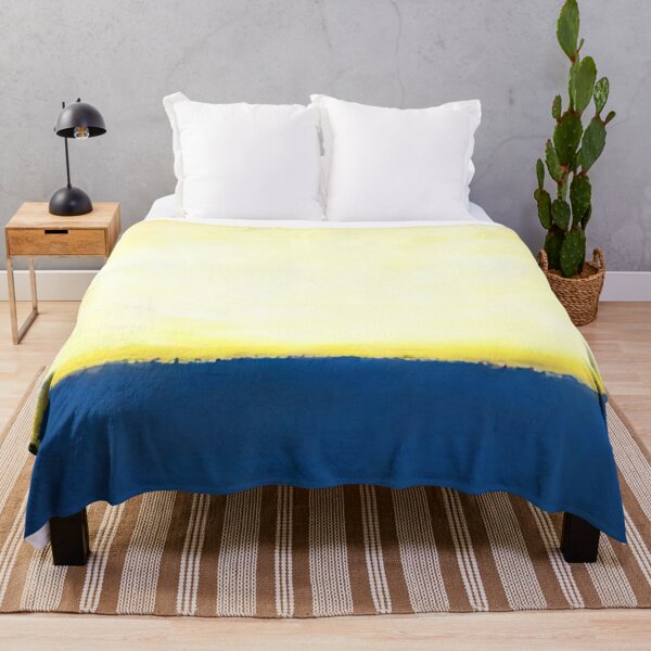 Item preview, No. 6 (yellow, White, Blue Over Yellow On Gray) - 1954 By Mark Rothko designed and sold by ERRGWE.