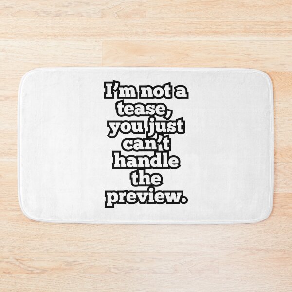 Item preview, Can’t Handle the Preview Funny Quote design designed and sold by ArtesioByZaber.