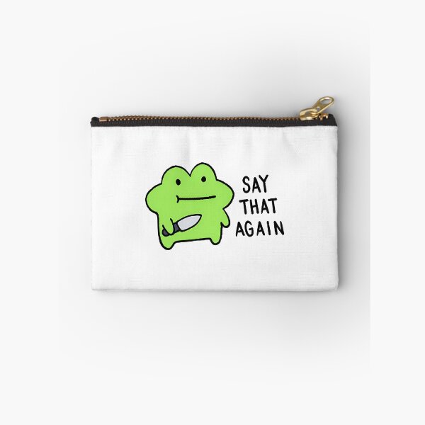 Item preview, Say That Again - Cute Frog designed and sold by oops-I-drew-again.