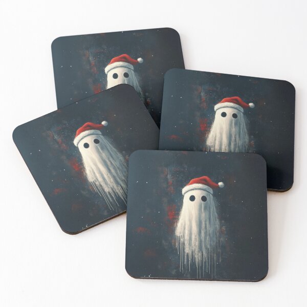 Item preview, Vintage Ghost Christmas designed and sold by Windmill Wildflowers.