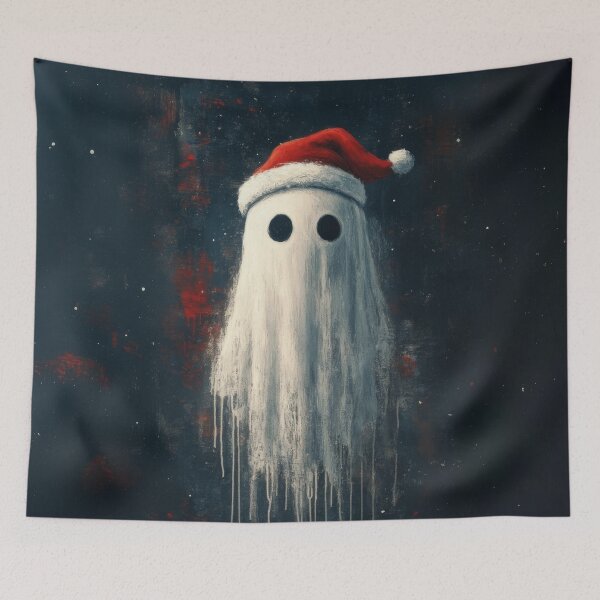 Item preview, Vintage Ghost Christmas designed and sold by Windmill Wildflowers.