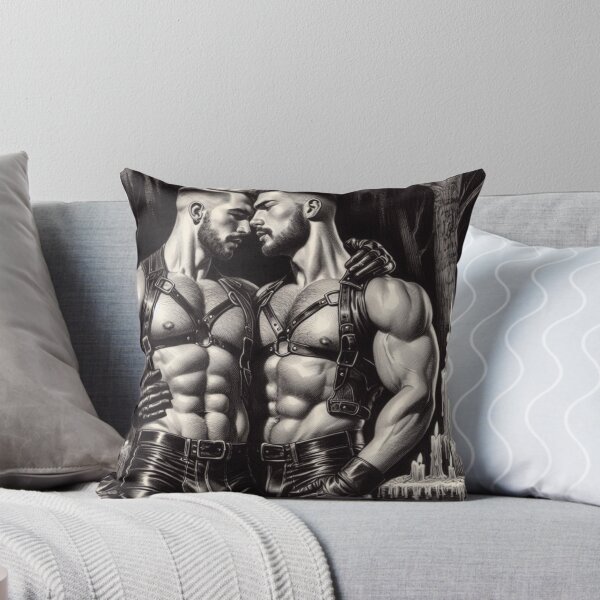 Item preview,  Gay Leather Pride "The Stroke of Midnight" Leder Berlin Pride Graphic Design designed and sold by ItsAKinkThing.