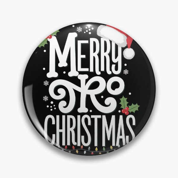 Item preview, Decorative Swirl Merry Christmas designed and sold by sandrahofer-art.