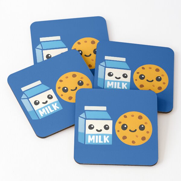 Item preview, Kawaii Milk & Cookie designed and sold by DamnGoodDesign.