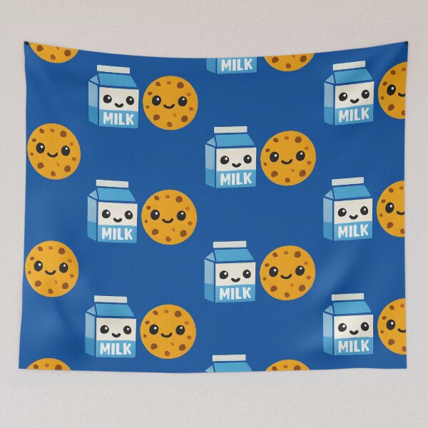 Item preview, Kawaii Milk & Cookie designed and sold by DamnGoodDesign.