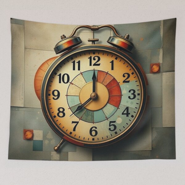 Item preview, Clock Art designed and sold by Tanu Biswas.