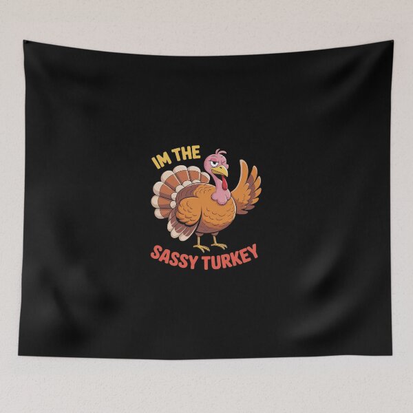 Item preview, Sassy Turkey Matching Family Group Thanksgiving Party Pajama T  designed and sold by dainegilbert.