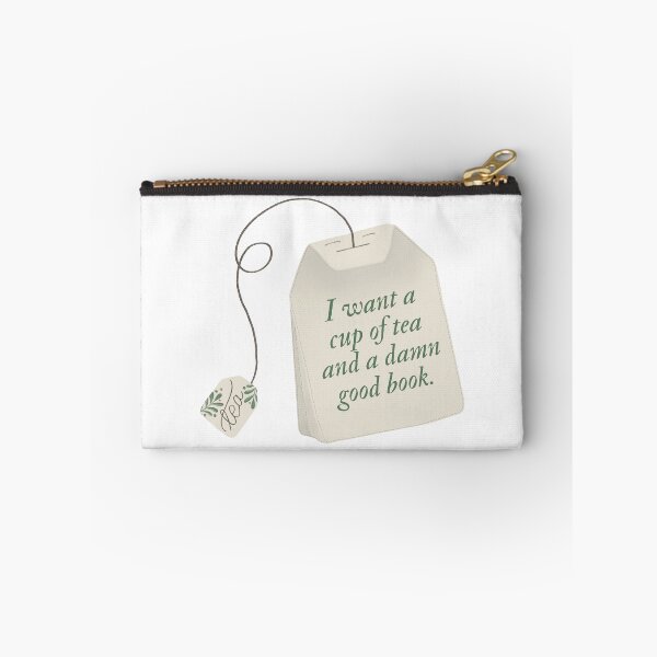 Item preview, A cup of tea and a damn good book designed and sold by Caitxreads.