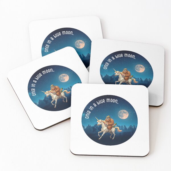 Item preview, Bigfoot’s Blue Moon Ride – A Magical Unicorn and Leprechaun Adventure designed and sold by GingerLabz.