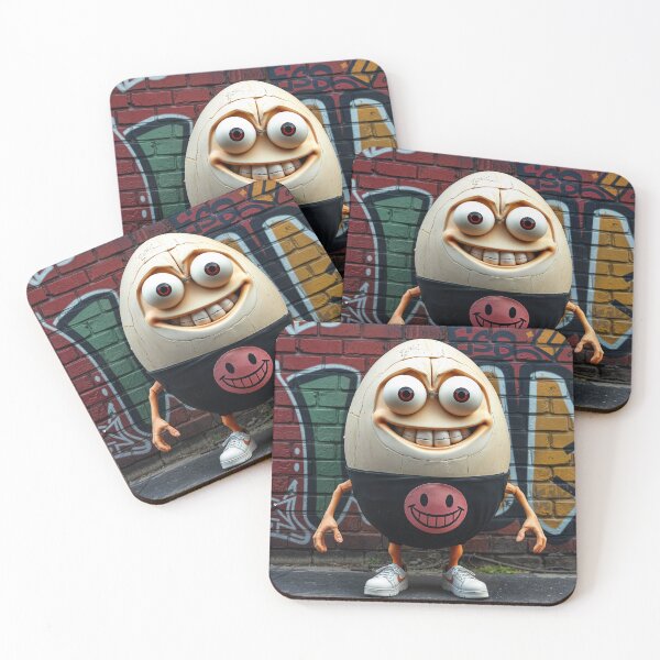 Item preview, Humpty Dumpty Egg with a funny face designed and sold by Henrybubbles400.