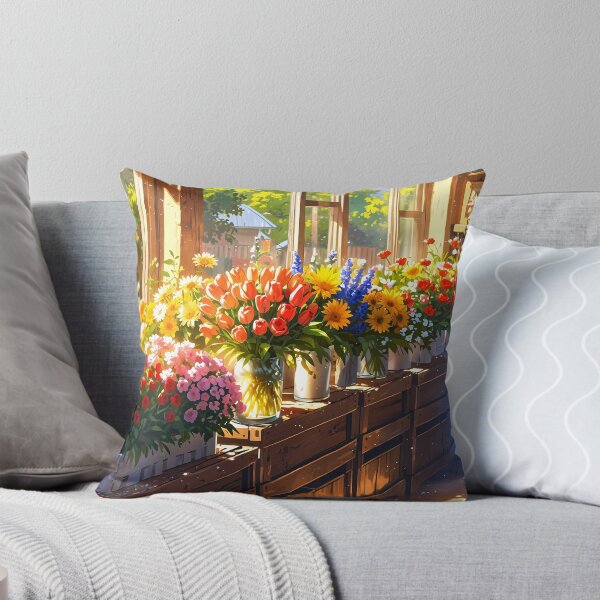 Item preview, Sunlit Flower Shop Morning designed and sold by HikariMoments.