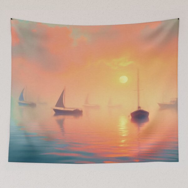Item preview, RISING SUN IMPRESSION, PICTURES INSPIRED BY CLAUDE MONET." designed and sold by Ralek.