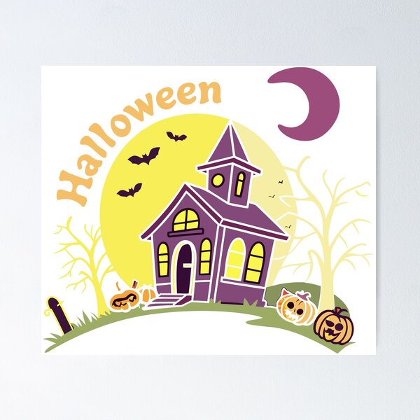 Item preview, Vibrant Colorful Halloween Themed designed and sold by AL AMIN.