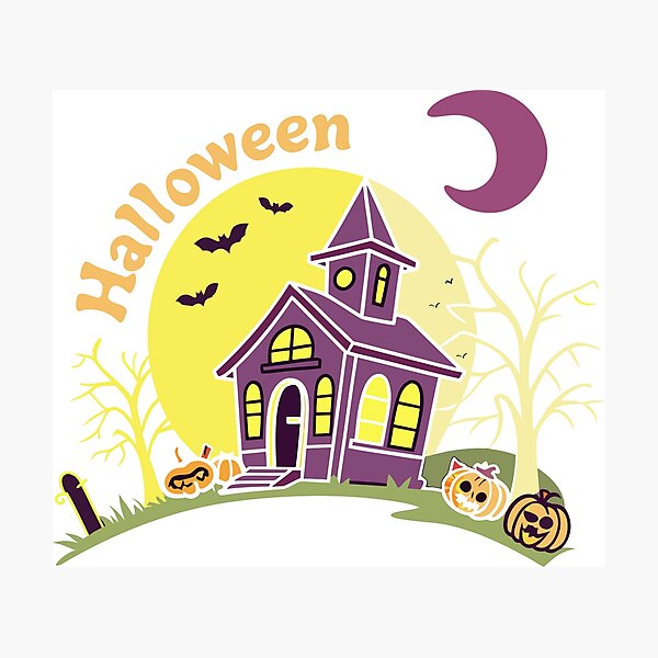 Item preview, Vibrant Colorful Halloween Themed designed and sold by AL AMIN.