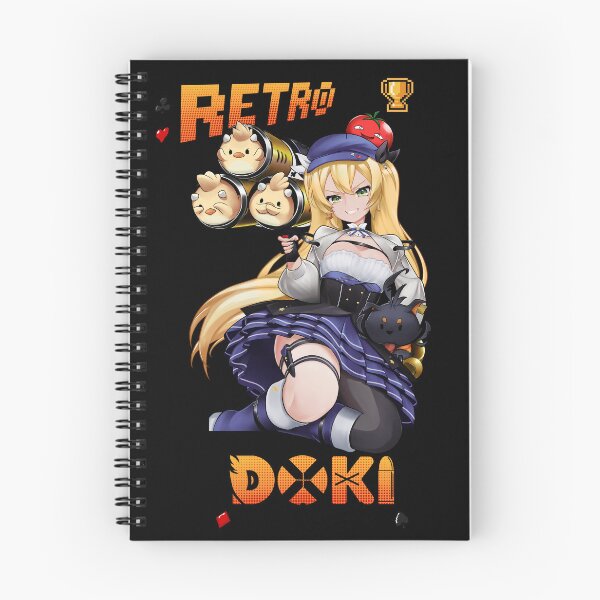 Item preview, RETRO DOKI (Angled letterings) designed and sold by RagasaShop.