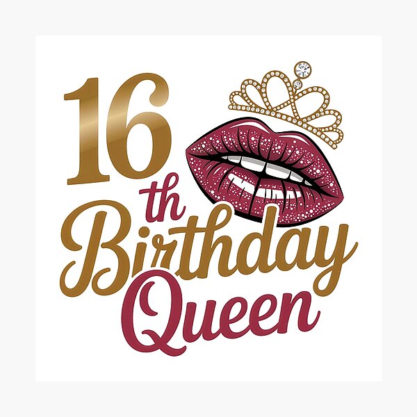 Item preview, 16th Birthday Queen  designed and sold by jkrphoto.