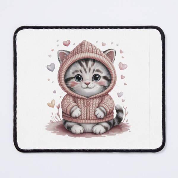 Item preview, Adorable Kitten in a Hoodie designed and sold by jkrphoto.