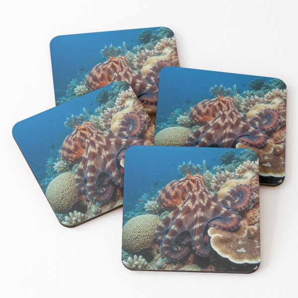 Item preview, King of Camouflage | Big Blue Octopus Art  designed and sold by FusionOfTrends.
