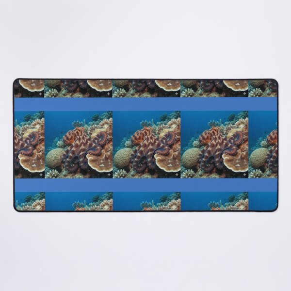 Item preview, King of Camouflage | Big Blue Octopus Art  designed and sold by FusionOfTrends.