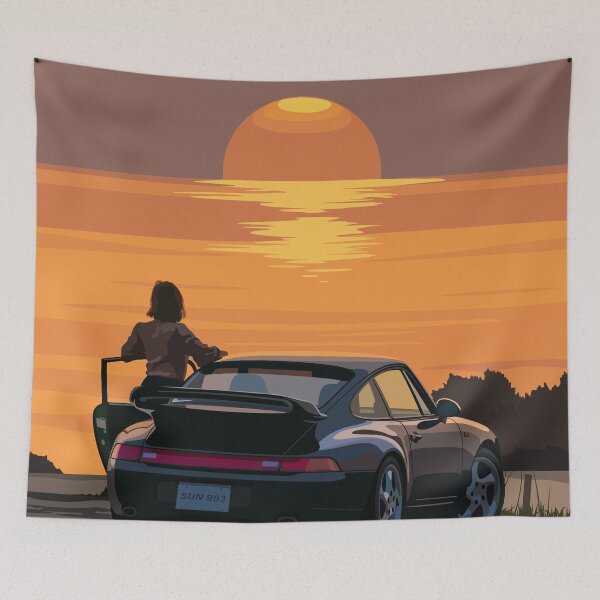 Item preview, Sunset 993 - Vector drawing designed and sold by yohannlp.