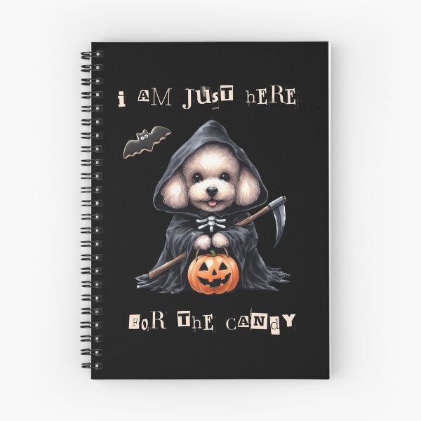 Item preview, Poodle for Halloween I am just here for the candy  designed and sold by Polarctica.