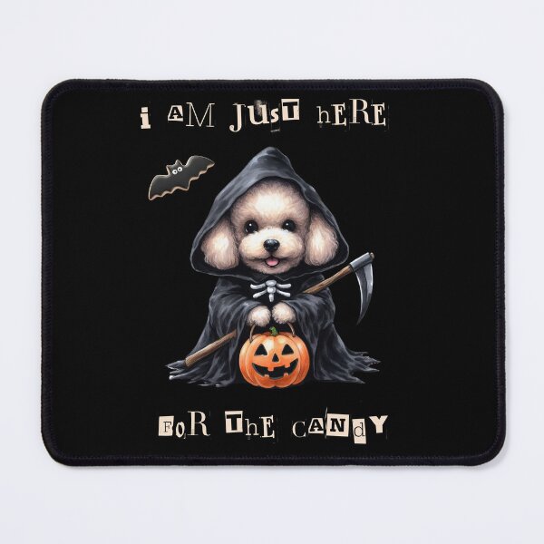 Item preview, Poodle for Halloween I am just here for the candy designed and sold by Polarctica.