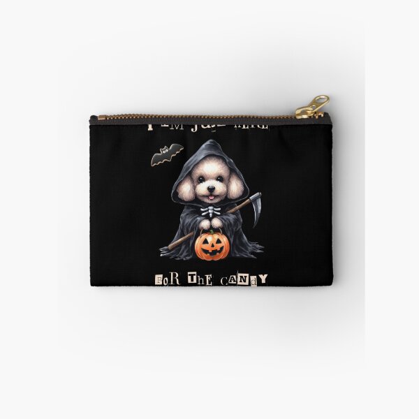 Item preview, Poodle for Halloween I am just here for the candy  designed and sold by Polarctica.