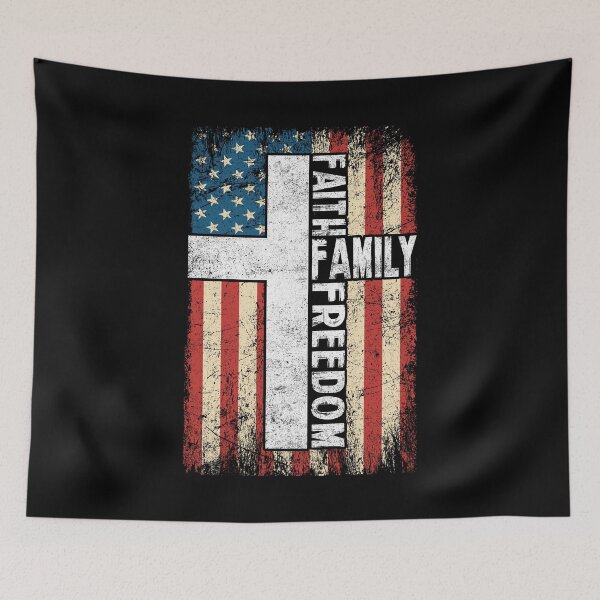 Item preview, Faith Family Freedom Patriotic Christian designed and sold by KarimSoCute.
