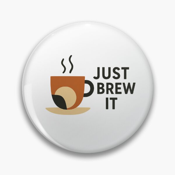 Item preview, Just Brew It: Diseño minimalista de taza de café para amantes del café designed and sold by Liv Solara.