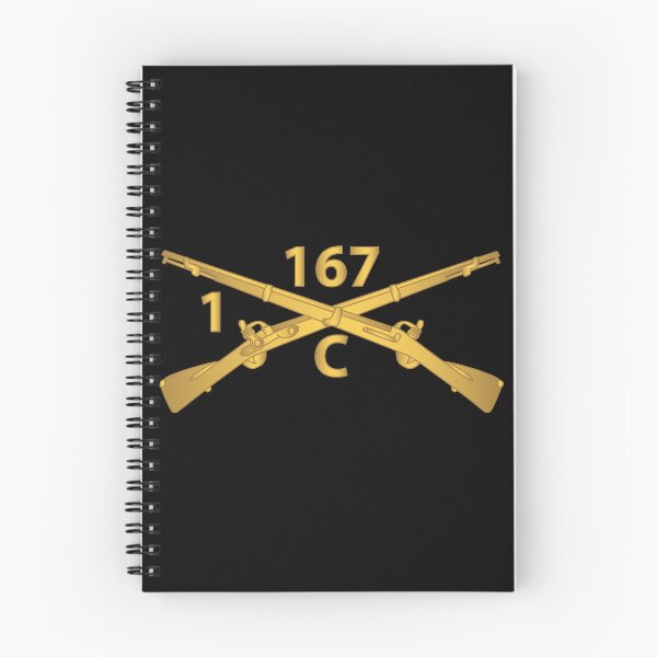 Item preview, Army - Company C,  1st Batalion, 167th Infantry Regiment - Inf Branch wo Txt X 300 designed and sold by Military Insignia Products.