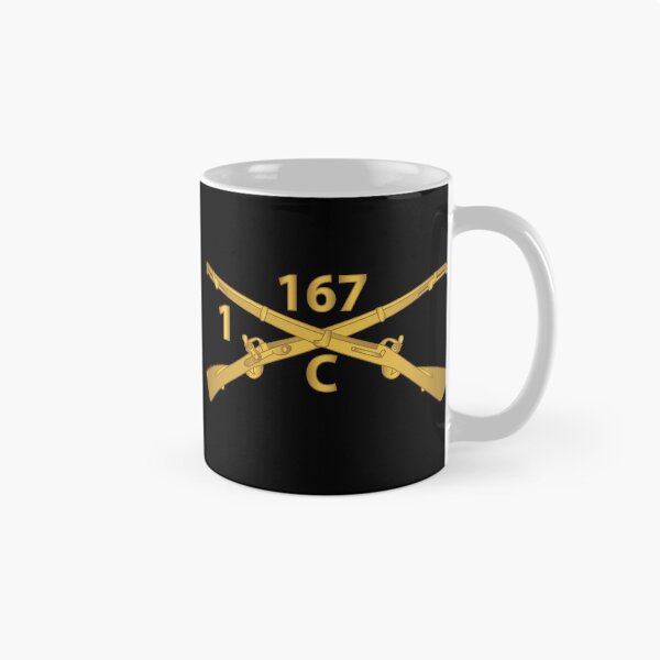 Item preview, Army - Company C,  1st Batalion, 167th Infantry Regiment - Inf Branch wo Txt X 300 designed and sold by Military Insignia Products.