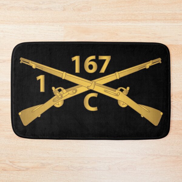Item preview, Army - Company C,  1st Batalion, 167th Infantry Regiment - Inf Branch wo Txt X 300 designed and sold by Military Insignia Products.